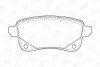 Тормозные колодки задние Renault Grand Scenic III, Scenic III CHAMPION 573660CH (фото 1)