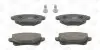 Тормозные колодки задние Renault Grand Scenic III, Scenic III CHAMPION 573660CH (фото 2)