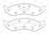 Тормозные колодки передние Kia Carnival / Jeep Cherokee, Grand Cherokee, Wrangler CHAMPION 573713CH (фото 1)