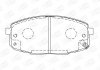 Колодки тормозные дисковые передние HYUNDAI i30 (FD) 07-12, i30 Estate (FD) 07-12 CHAMPION 573730CH (фото 1)