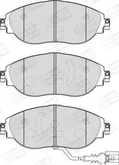 Тормозные колодки передние Audi A3, Q3/VW Arteon, Golf, Passat, Tiguan, Sharan/Seat/Skoda CHAMPION 573838CH