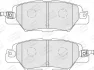 Колодки тормозные дисковые задние Mazda CX-5 (14-) CHAMPION 573858CH (фото 1)