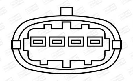 Котушка запалювання VOLVO C70/S60/S70/S80/V70/CX70/CX90 CHAMPION BAEA019E