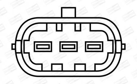 Котушка запалювання MERCEDES-BENZ C-CLASS/CLK/SLK CHAMPION BAEA041