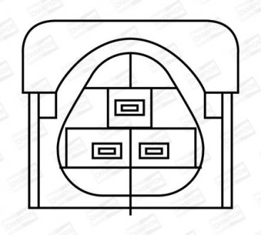 Котушка запалювання BMW 1/3/5/7/X3/X5/Z4 / PEUGEOT 3008 / ROLLS-ROYCE PHANTOM CHAMPION BAEA324