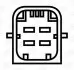 Катушка зажигания CITROËN C4/C5/C8/JUMPY / FIAT SCUDO / PEUGEOT 206/307/406/EXPERT CHAMPION BAEA348 (фото 1)