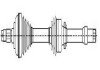 VOLVO Полуось прав c ABS 48 зуб. L=1026mm 26/26 зуб. 850 (854) 2.4 94-96, S70 (874) 2.0 97-00, V70 I (875, 876) 2.4 95-00 CIFAM 655-1256 (фото 1)