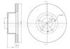 VW Диск тормозной перед. (вентил.) AUDI 80 86-91, 100 -90 (257*22) CIFAM 800-061 (фото 1)