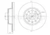 Тормозной диск задн. Golf/T-Roc/Touran/Caddy/Bora/Jetta/Eos/Yeti/Octavia/Superb 04- CIFAM 800-1248C (фото 1)