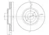 Тормозной диск перед. Doblo 05-10 (257x22) CIFAM 800-407C (фото 1)