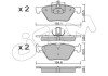 Гальмівні колодки перед. BMW 3 90/91/92 5 E60/61 CIFAM 822-557-3 (фото 1)
