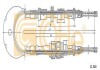 Трос ручного тормоза 3310/865+962mm Ford Sierra 82-89 COFLE 11.548 (фото 1)