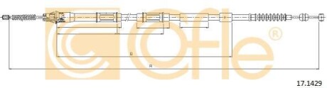 Трос ручника COFLE 17.1429