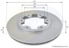 - Диск тормозной вентилируемый с покрытием COMLINE ADC0238V (фото 1)