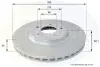 - Диск тормозной вентилируемый с покрытием COMLINE ADC1477V (фото 1)