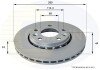 - Диск гальмівний вентильований з покриттям COMLINE ADC1585V (фото 1)