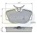 - Тормозные колодки для дисков COMLINE CBP01093 (фото 1)