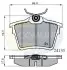 - Тормозные колодки для дисков COMLINE CBP01252 (фото 1)