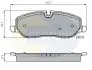 - Тормозные колодки для дисков COMLINE CBP01533 (фото 1)