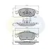 - Тормозные колодки для дисков COMLINE CBP01719 (фото 1)