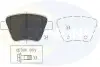- Тормозные колодки для дисков COMLINE CBP02022 (фото 1)