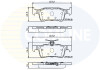 - Гальмівні колодки до дисків COMLINE CBP02233 (фото 1)