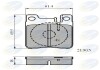 - Тормозные колодки для дисков COMLINE CBP0702 (фото 1)