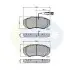 - Тормозные колодки для дисков COMLINE CBP11040 (фото 1)