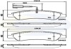 - Гальмівні колодки для дисків COMLINE CBP11604 (фото 1)