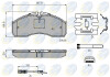 - Тормозные колодки для дисков COMLINE CBP21735 (фото 1)