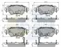 - Тормозные колодки для дисков COMLINE CBP31504 (фото 1)