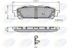 - Гальмівні колодки до дисків COMLINE CBP31775 (фото 1)