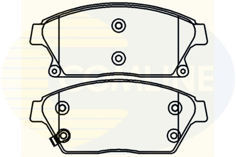 - Гальмівні колодки до дисків COMLINE CBP32037