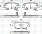 - Тормозные колодки для дисков COMLINE CBP32161 (фото 1)