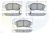 - Тормозные колодки для дисков COMLINE CBP3260 (фото 1)