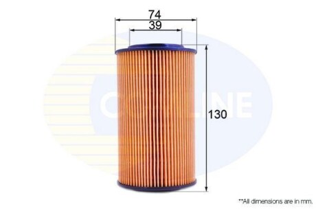 Фильтр масла (аналог WL7451) COMLINE CHY11006