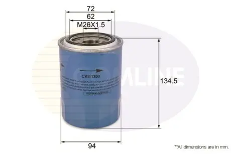 - Фильтр масла (аналог WL7450/OC526) COMLINE CKI11300