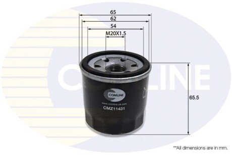 - Фільтр оливи (аналогWL7200/OC195) COMLINE CMZ11431