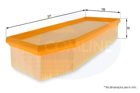 - Фильтр воздуха (аналог WA6705/LX752) COMLINE EAF417