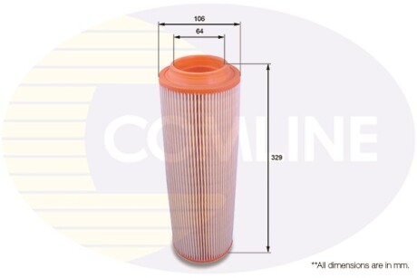 - Фільтр повітря (аналогWA6744/LX791) COMLINE EAF480