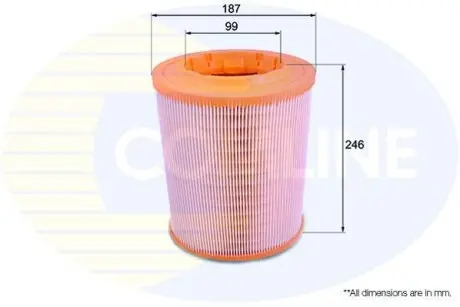 Фільтр повітря (аналог WA9566) COMLINE EAF635