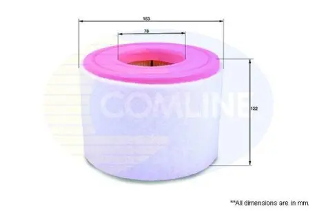 Фильтр воздуха (аналог WA9732) COMLINE EAF808