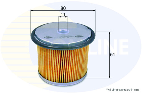 - Фильтр топлива (аналог WF8021/KX63/1) COMLINE EFF003