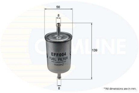 - Фільтр палива (аналог WF8033) COMLINE EFF004