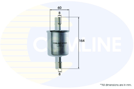 - Фильтр топлива (аналог WF8101/KL83) COMLINE EFF010