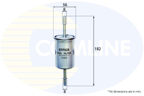 - Фильтр топлива (аналог WF8194/KL181) COMLINE EFF028