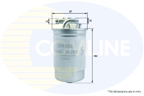 - Фильтр топлива (аналог WF8199/KL154) COMLINE EFF050