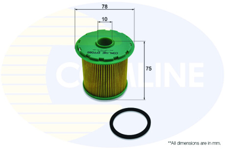 - Фильтр топлива (аналог WF8254/KX81D) COMLINE EFF085