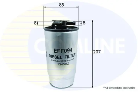 - Фильтр топлива (аналог WF8263/KL160/1) COMLINE EFF094