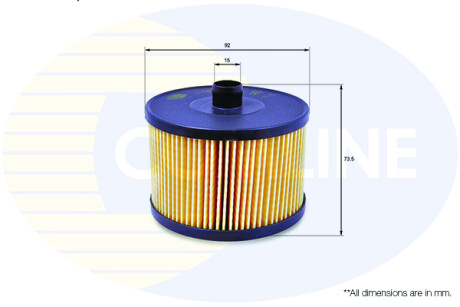 - Фільтр палива (аналогWF8321/KX201D) COMLINE EFF132